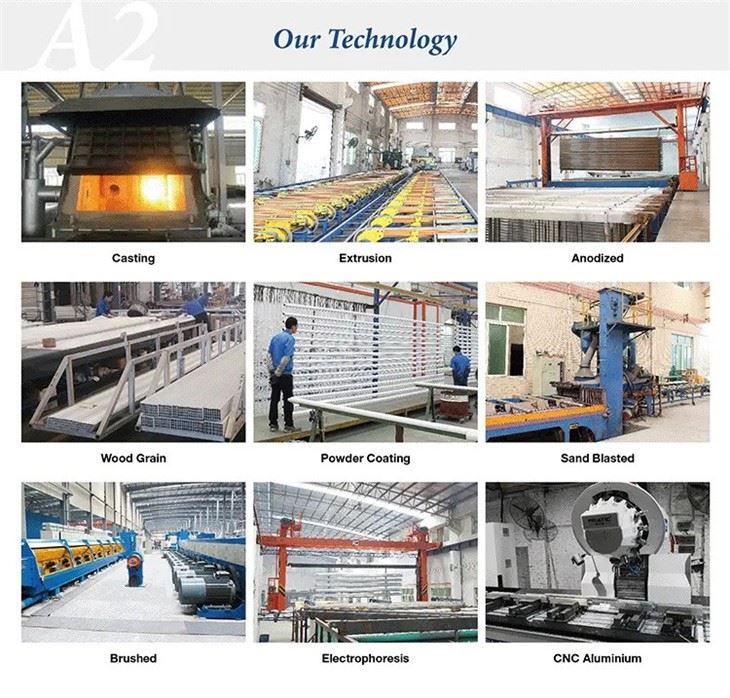 798 Series Aluminum Frame Profiles