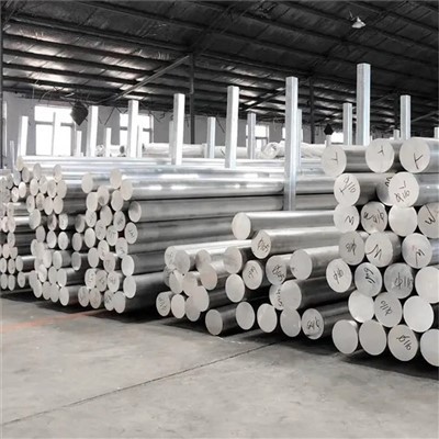 Srebrne pręty ze stopu aluminium