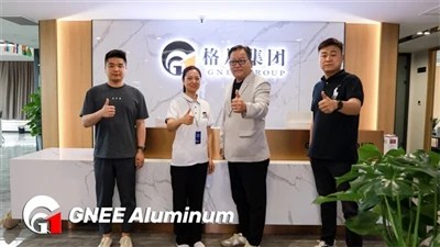 GNEE prezentuje koreańskim klientom produkty z folii aluminiowej